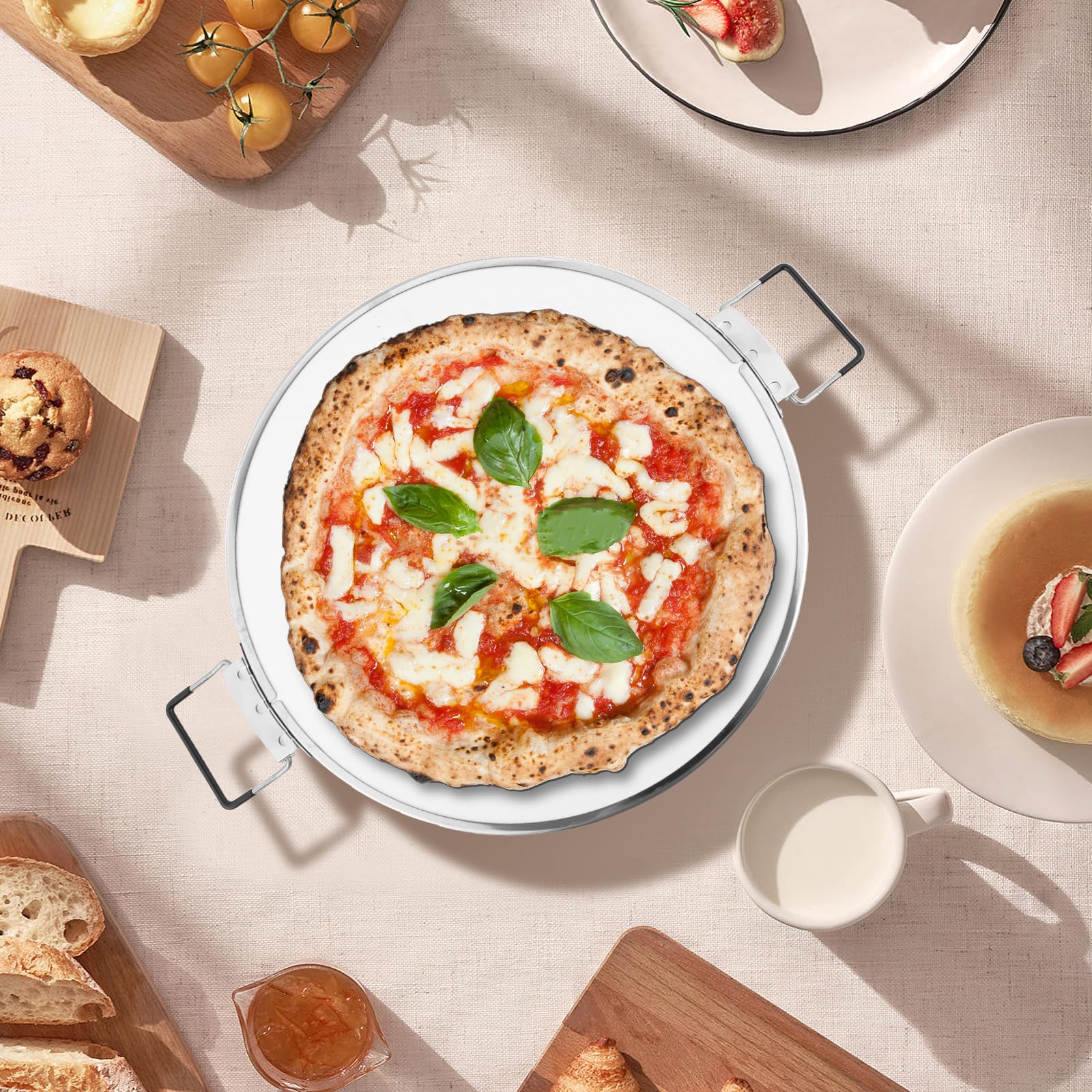 klaif Pierre à pizza ronde