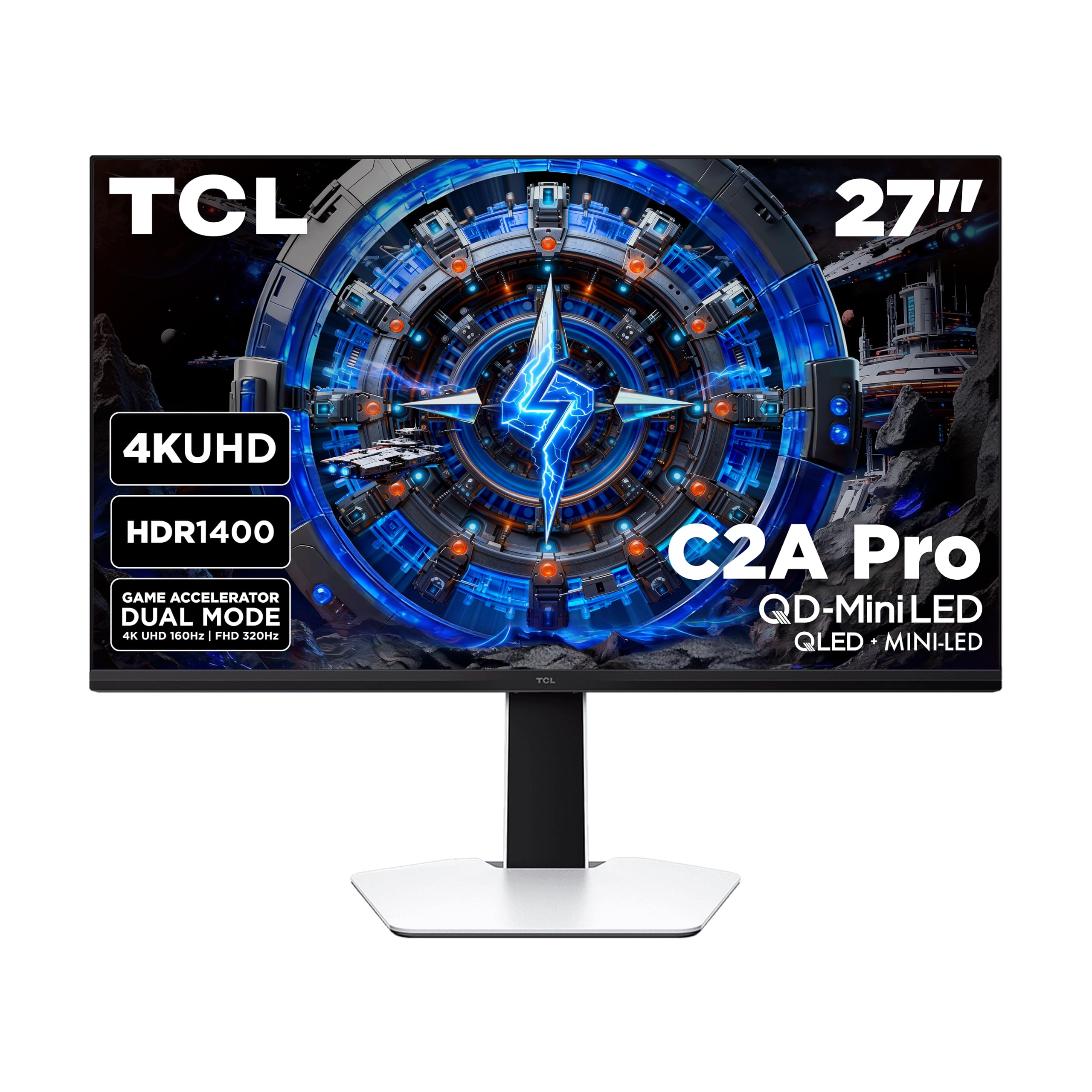 Amazon.com: TCL 27” C2A Pro Series QD-Mini LED 4K UHD HDR Gaming