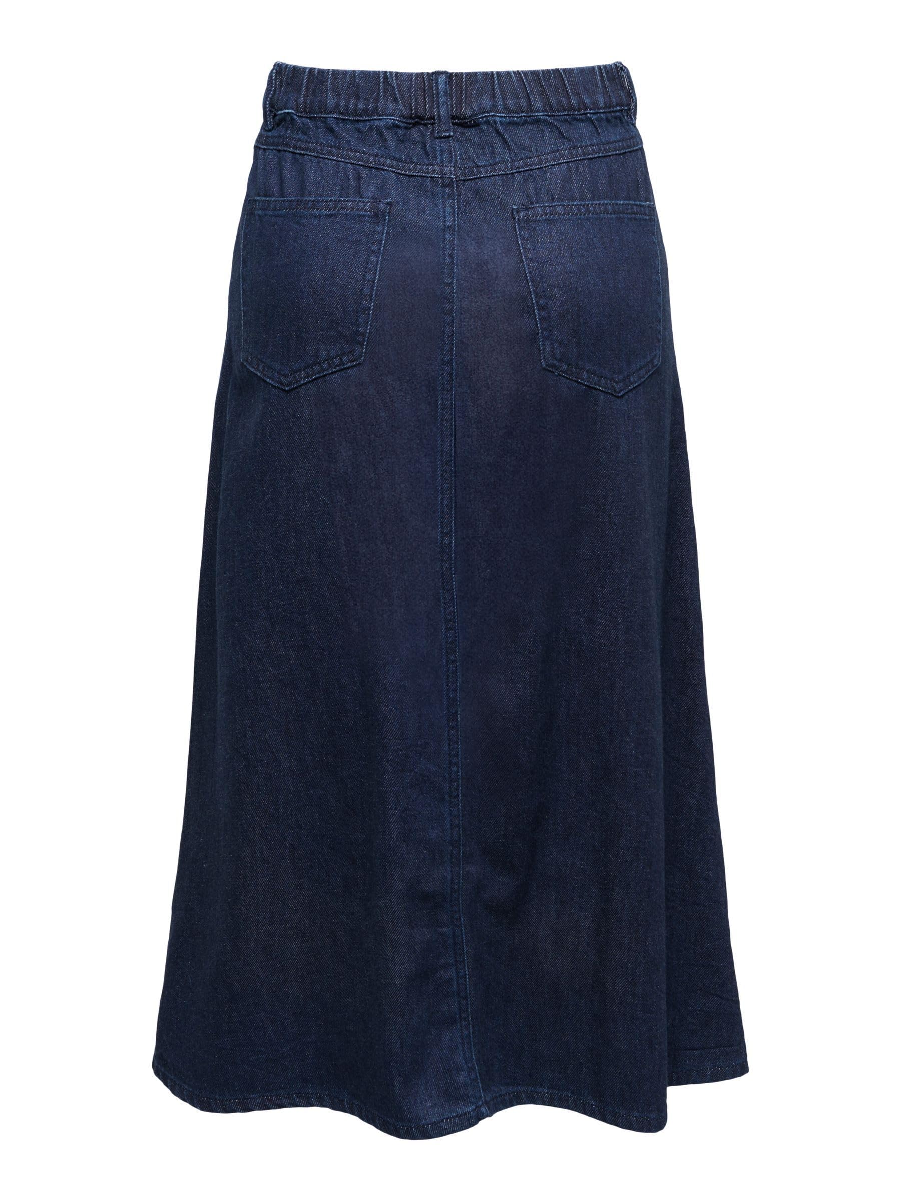 Onlmindy Hw Loose DNM Skirt Noos