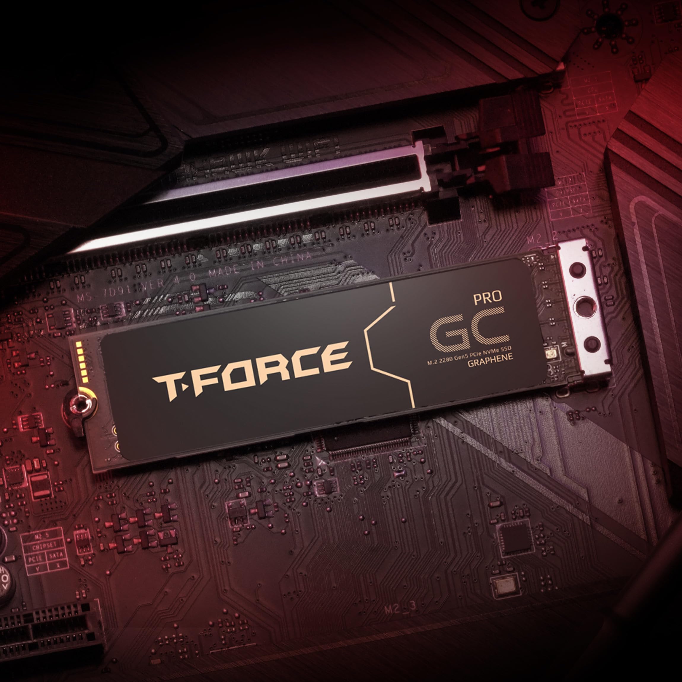 拡張カード T-FORCE TEAMGROUP NVMe SSD 100% 512GB Z44A5 M.2 PCIe SSD 512GB - TEAMGROUP