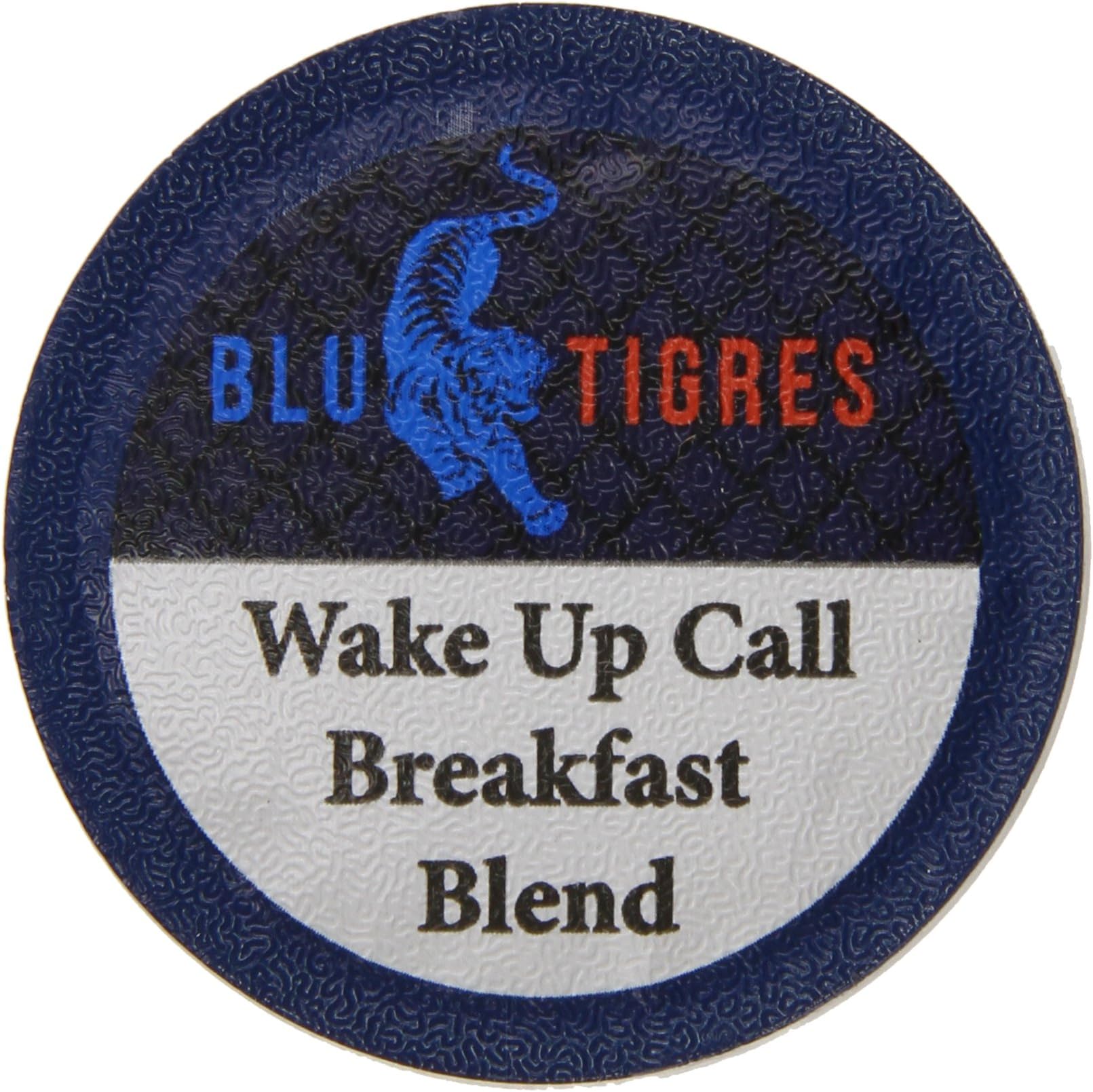 Blu Tigres Single-cup Coffee for Keurig K-Cup Compatible Brewers, Wake Up Call Breakfast Blend, 36 Count
