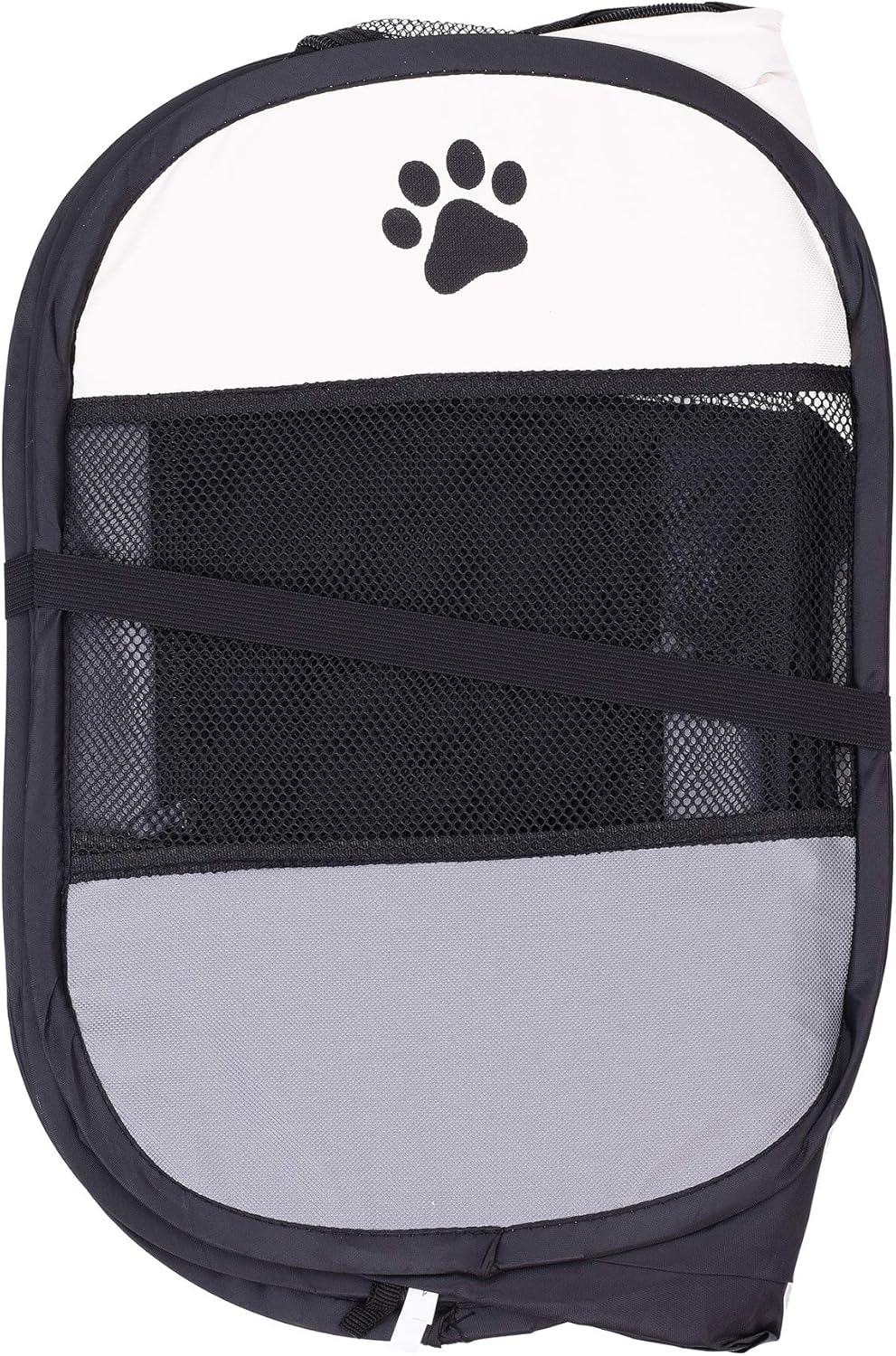 Mile High Life | Portable Cat Dog Crate | Foldable Dog Case Tent | Collapsible Travel Crate | Water Resistant Shade Cover | for Dogs/Cats/Rabbit (Gray, Small (Pack of 1)) : Pet Supplies