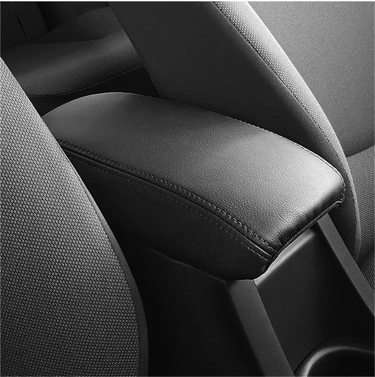 Copertura Protettiva Per Bracciolo Console Centrale Dell'auto Per Toyota Per Corolla Per Cross XG10 2021-2025 Hybrid(Nero)