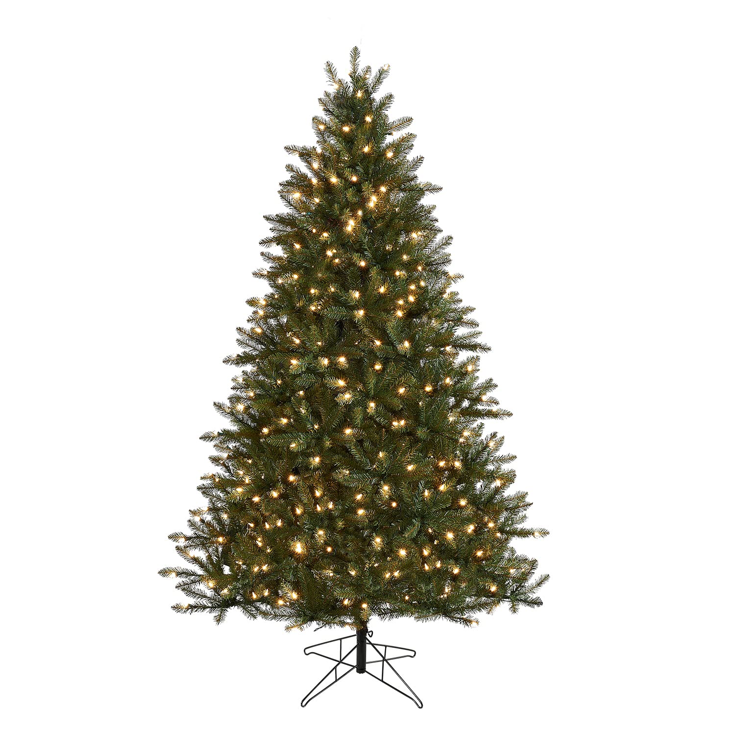 Honeywell Christmas Tree PreLit, 6 ft Xmas Tree, Eagle Peak Pine