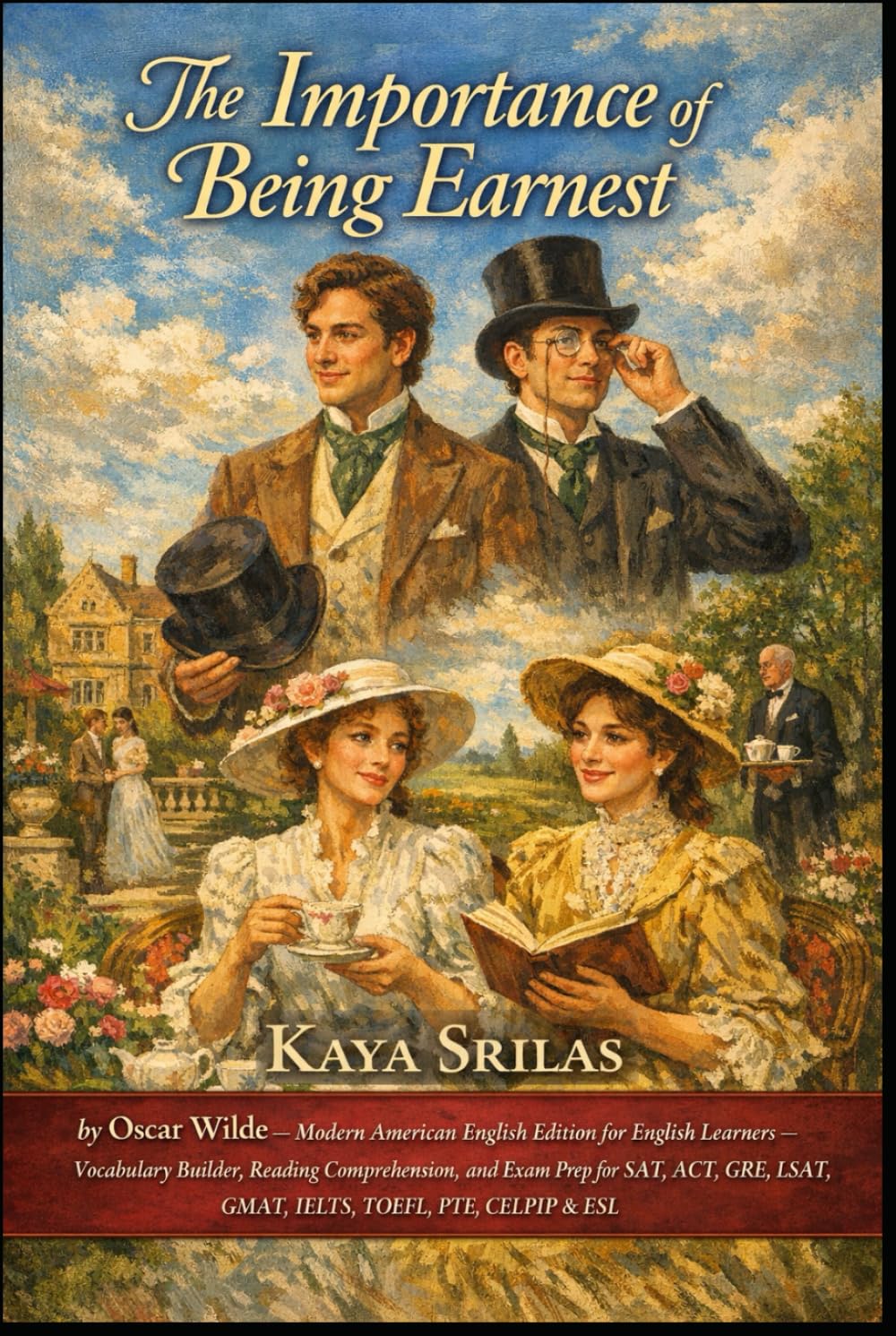 The Importance of Being Earnest: by Oscar Wilde — Modern American English Edition — Vocabulary Builder, Reading Comprehension, and Exam Prep for SAT, ... English Classics for English Learners)