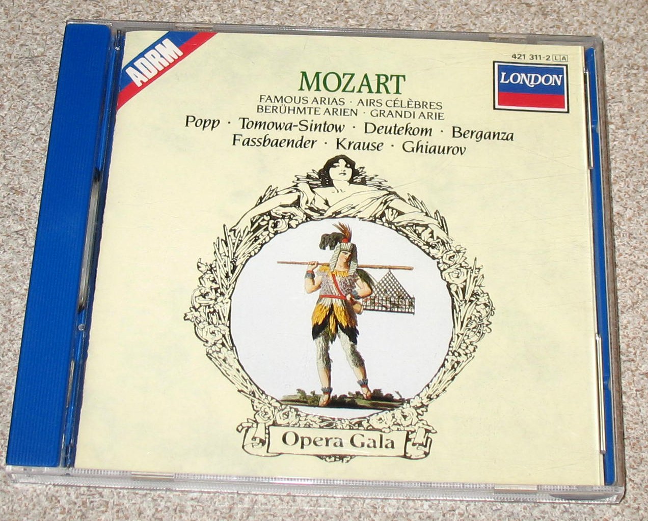 Famous Arias [Audio CD] Mozart; Berganza; Solti; Ghiaurov and Popp