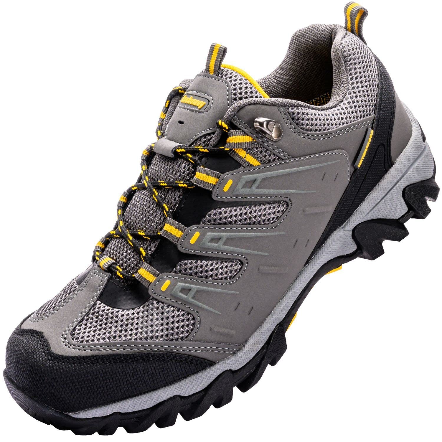 Ansbowey Zapatillas de Senderismo Hombres Mujeres Impermeable Bajo Zapatos de Trekking Exterior Calzado