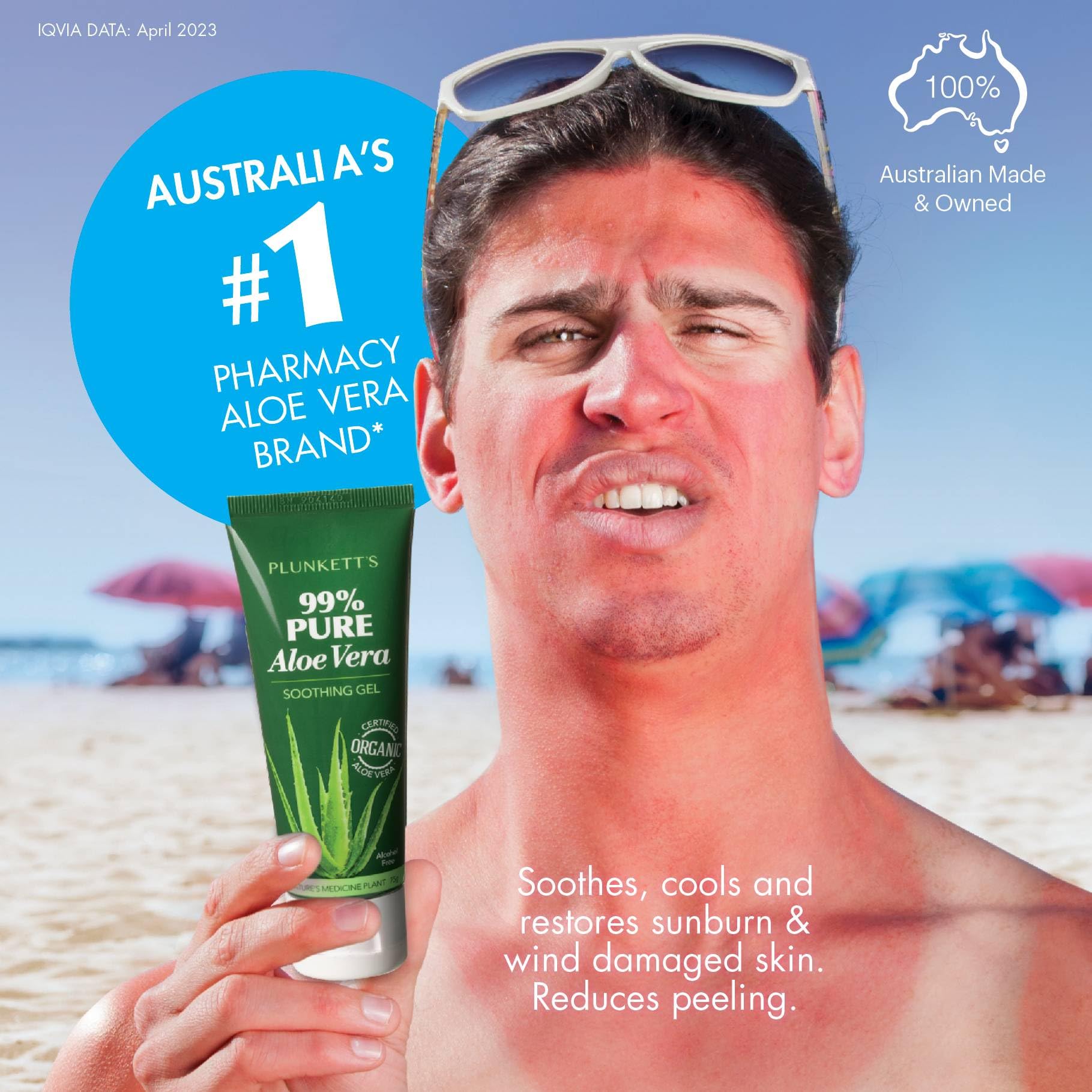 Amazon.com : Plunkett's 99% Pure Aloe Vera Soothing Gel 240mL
