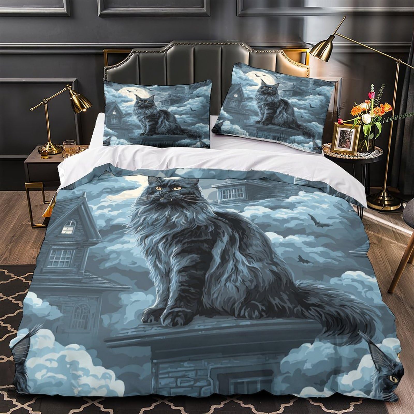 Housse de couette cobayes lit King pour une chambre cocooning douce