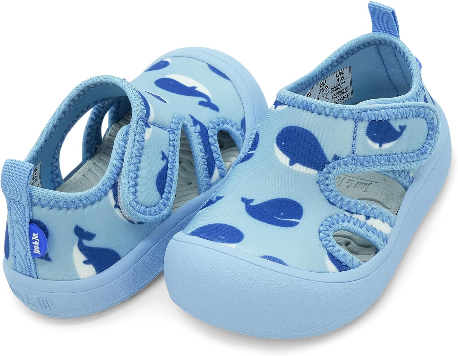 JAN & JUL Quick Dry Beach Sandals for Toddlers and Kids