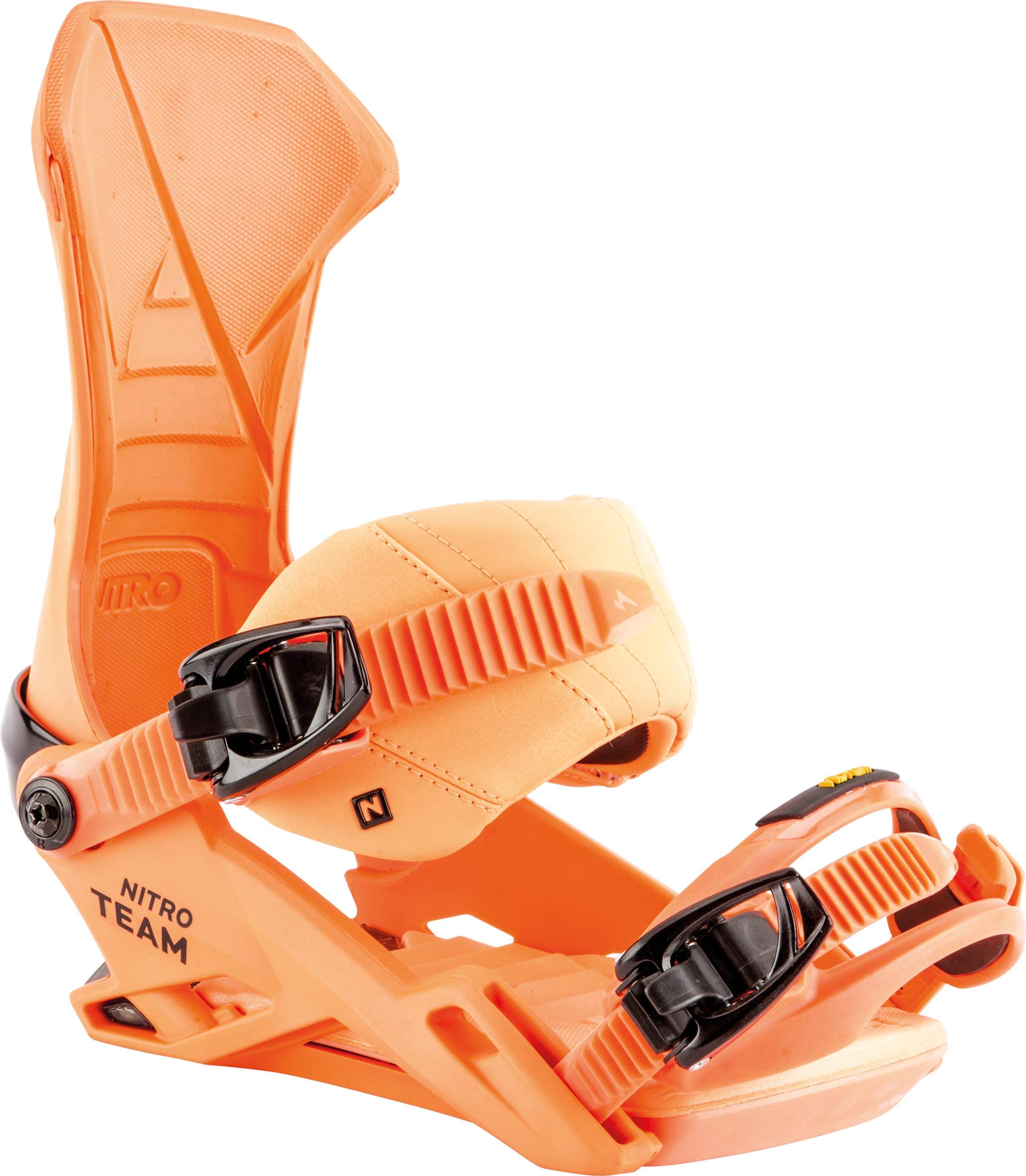 Nitro Snowboards Herren Team Bdg'19 Freeride Freestye All-Mountain Highend Carving Snowboardbindung komfortable Allroundbindung Bindungen