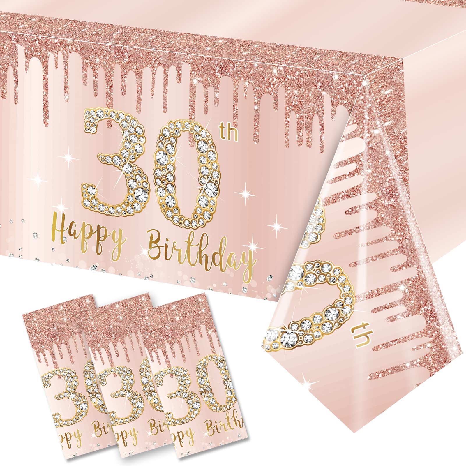 Amazon Excelloon 3 Pack 30th Birthday Tablecloth Decorations For amazon-excelloon-3-pack-30th-birthday-tablecloth-decorations-for
