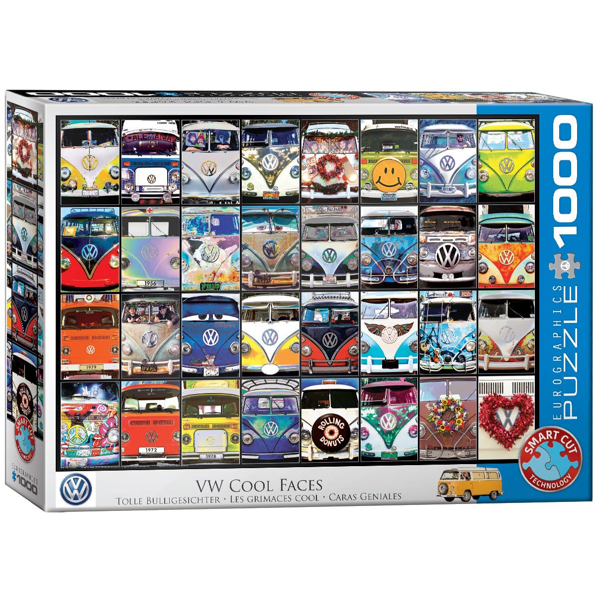 Eurographics "VW Cool Bus" Puzzle (1000-Piece, Multi-Colour)