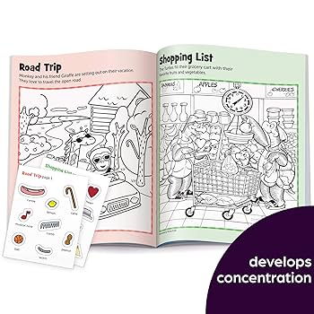 洋書 Look for the Differences Sticker Fun Book Look for the Differences Sticker Fun Book