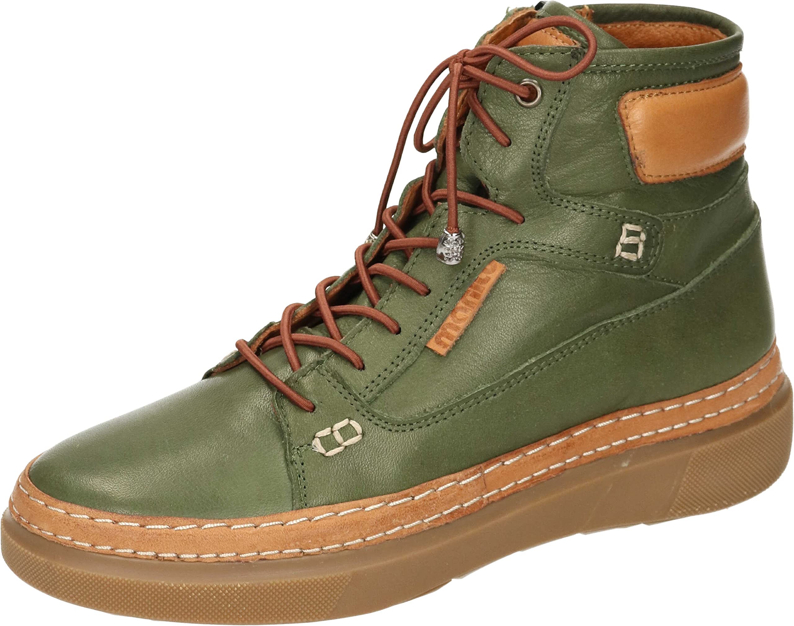 Manitu - Women's boots, Green, 8.5 UK