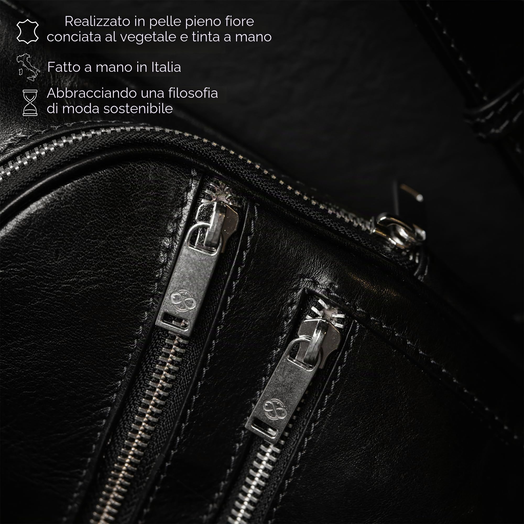 Time Resistance Zaino Monospalla - Sling Bag - Borsa a Spalla Uomo e Donna - Borsello Tracolla