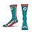 For Bare Feet NFL MIAMI DOLPHINS MVP Crew Sock Team Color Large