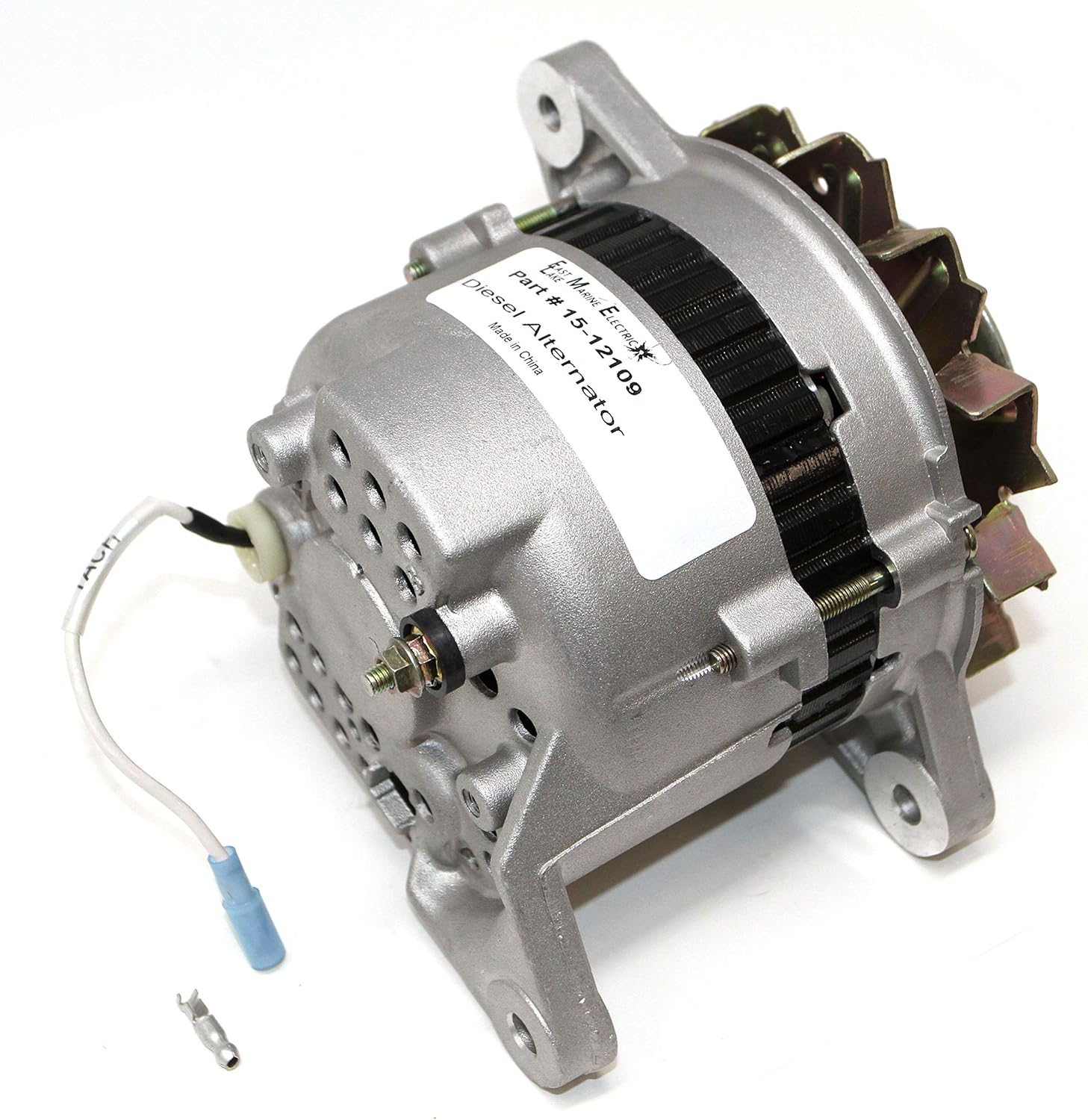 ELM Products Compatible with Yanmar Diesel Hitachi Style Alternator 12V 35 Amp 84135 18-6284 Tachometer lead