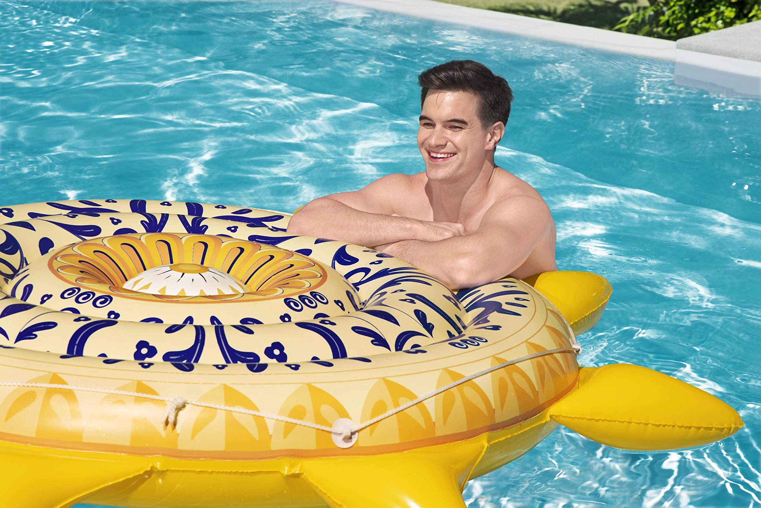 Bestway® 7'5" x 7'5"/2.26m x 2.26m Sunny Sicily Island