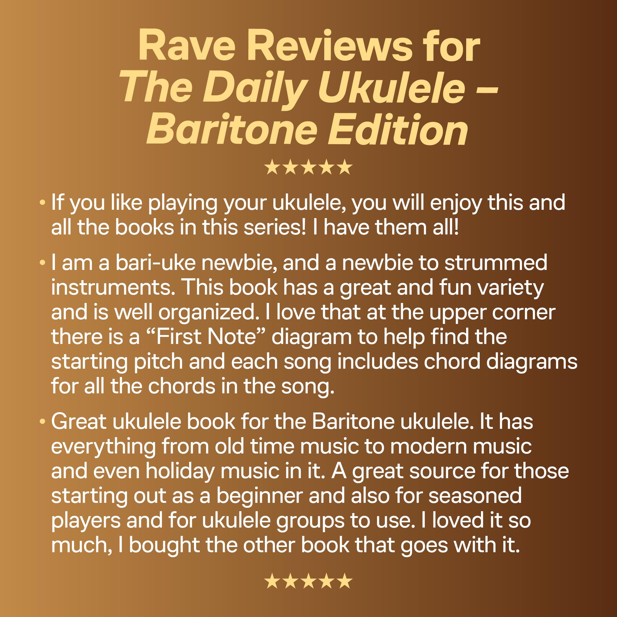 The Daily Ukulele: Baritone Edition (Jumpin' Jim's Ukulele Songbook)