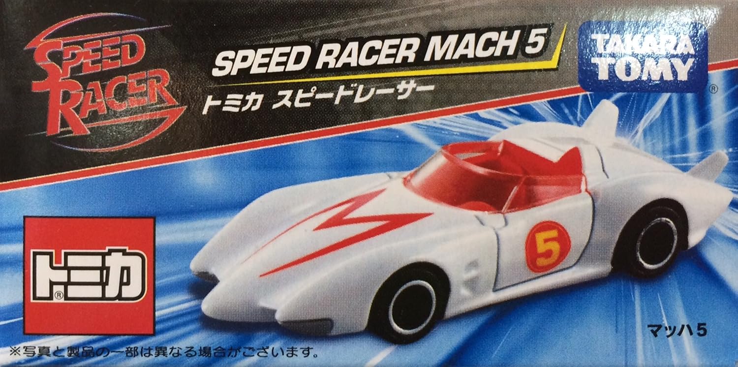 Jual Tomica Speed Racer Mach 5 White Diecast di Seller LIVE4TOYS