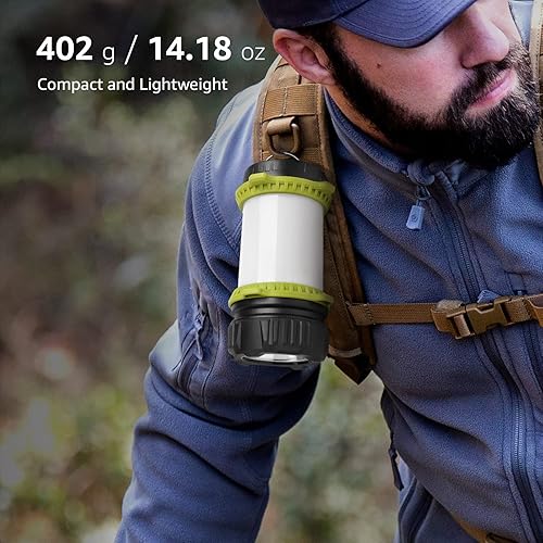 Miniatura 3 de Lighting EVER Paquete - 2 artículos Linterna de camping LED recargable vintage Lepro y linterna de camping LED Lighting EVER recargable, 500LM, 5