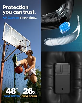 Spigen Optik Armor Designed for Galaxy S24 FE Case (2024) - Black