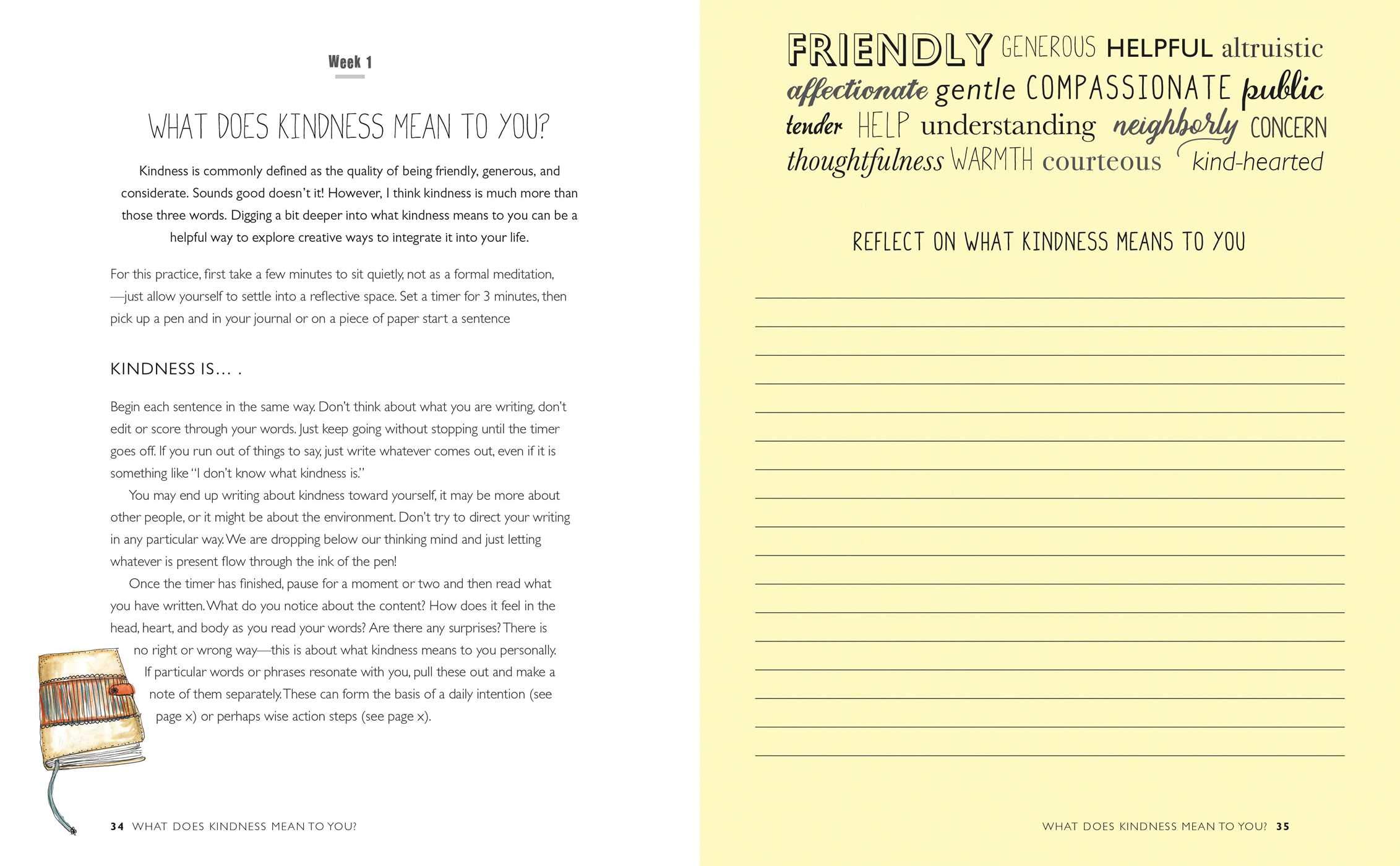 A Year of Living Kindfully: Week-by-Week Activities That Will Enrich Your Life Through Self-Care and Kindness to Others