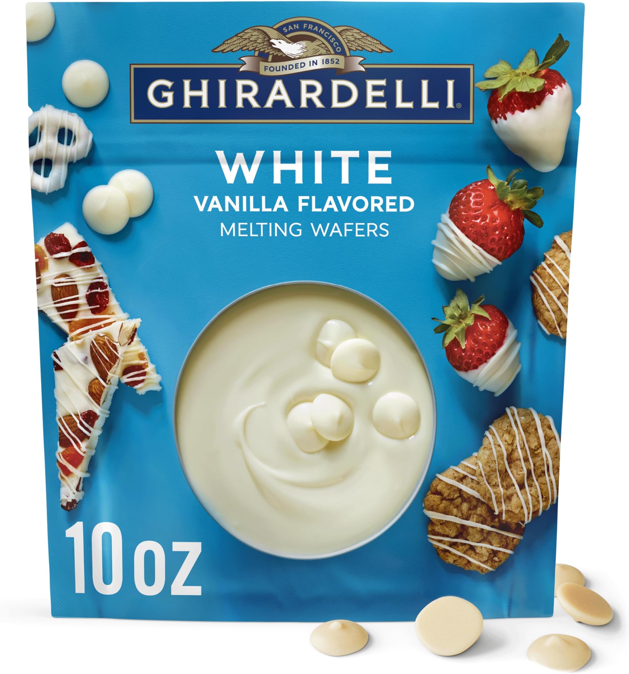 Chocolate White Candy Making Wafers, 10 Ounce