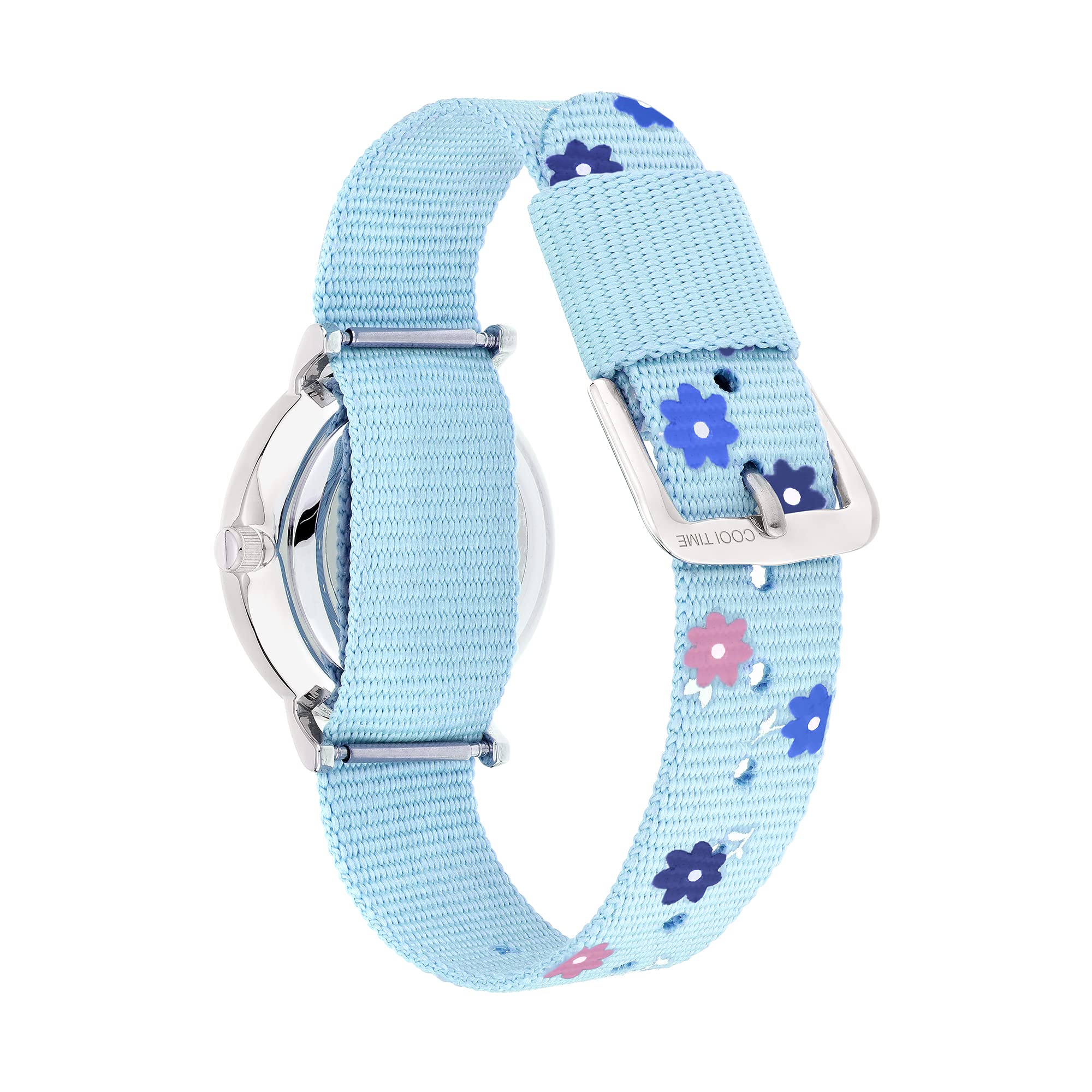 Cool Time Kids Kinderuhr für Jungen und Mädchen, Nylon Armband