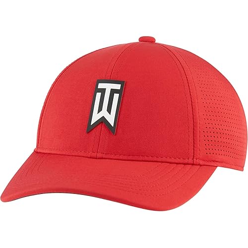 Nike Men's Adult Tiger Woods Legacy91 Golf Dri Fit Flex Fit Cap Hat