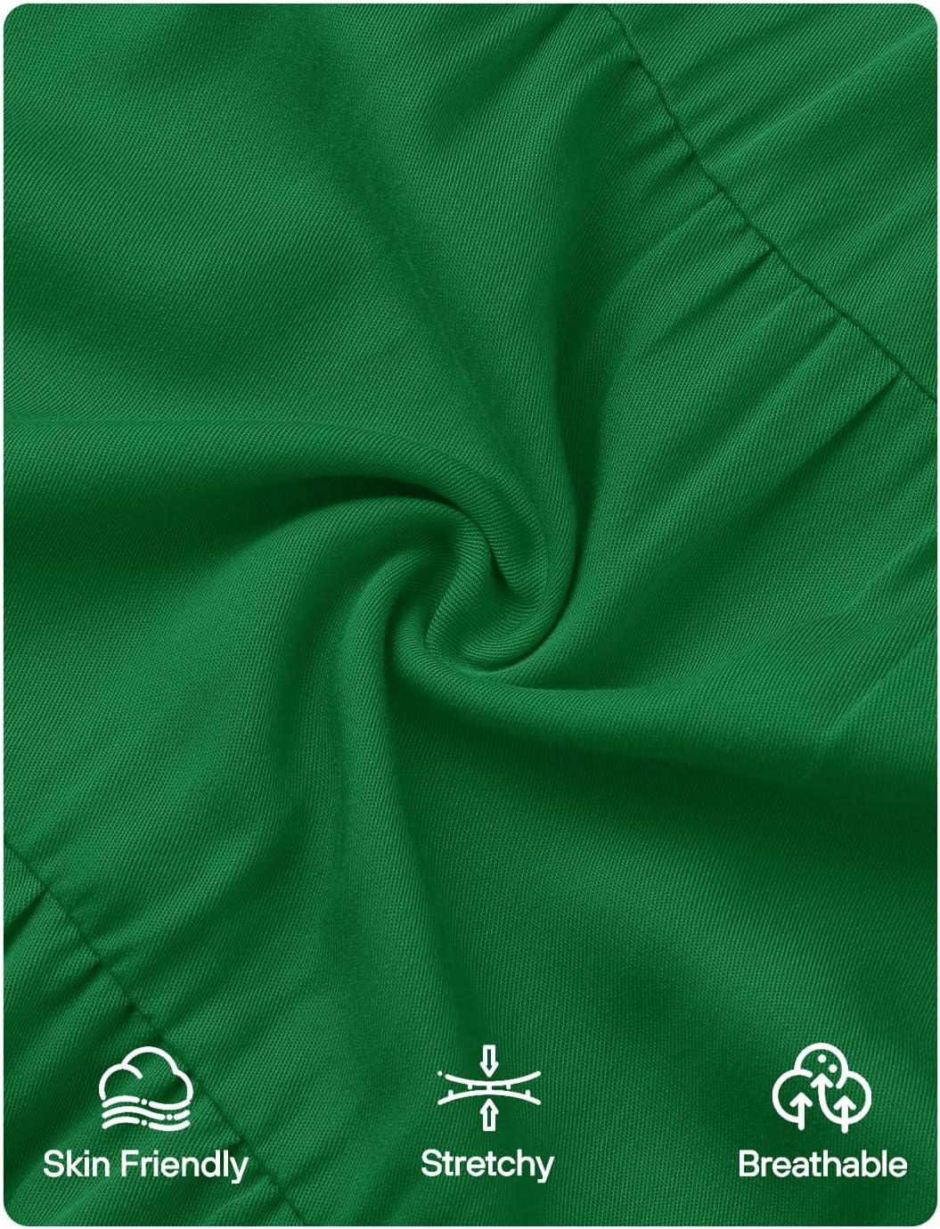 ZESICA Women's Summer Casual Maxi Dress 2026 Puff Short Sleeve V Neck Ruffle Tiered Flowy Boho Beach Dresses - Image 6