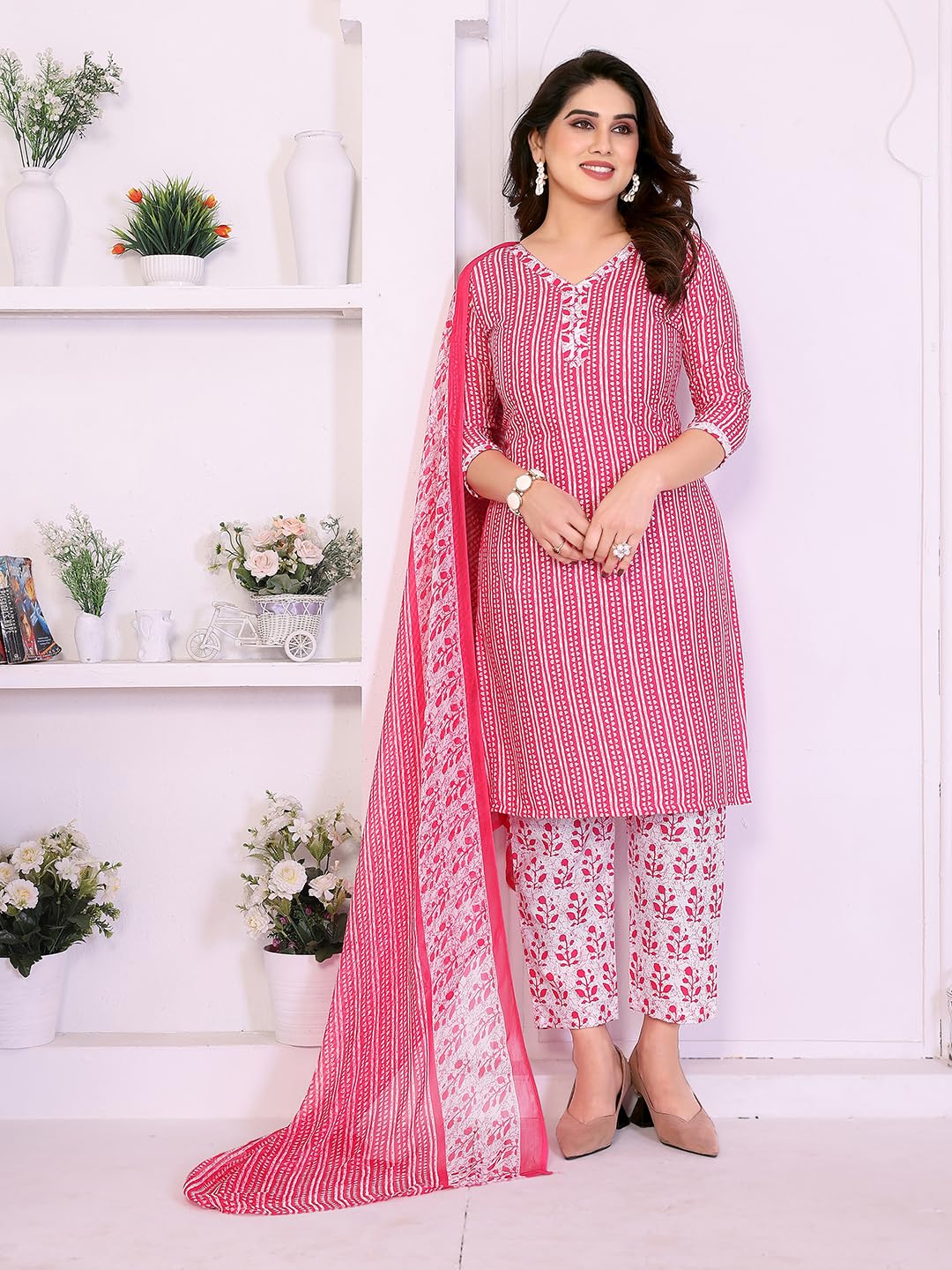 anand sarees ANAND Women's Printed Unstitched Dress Material-picture-23