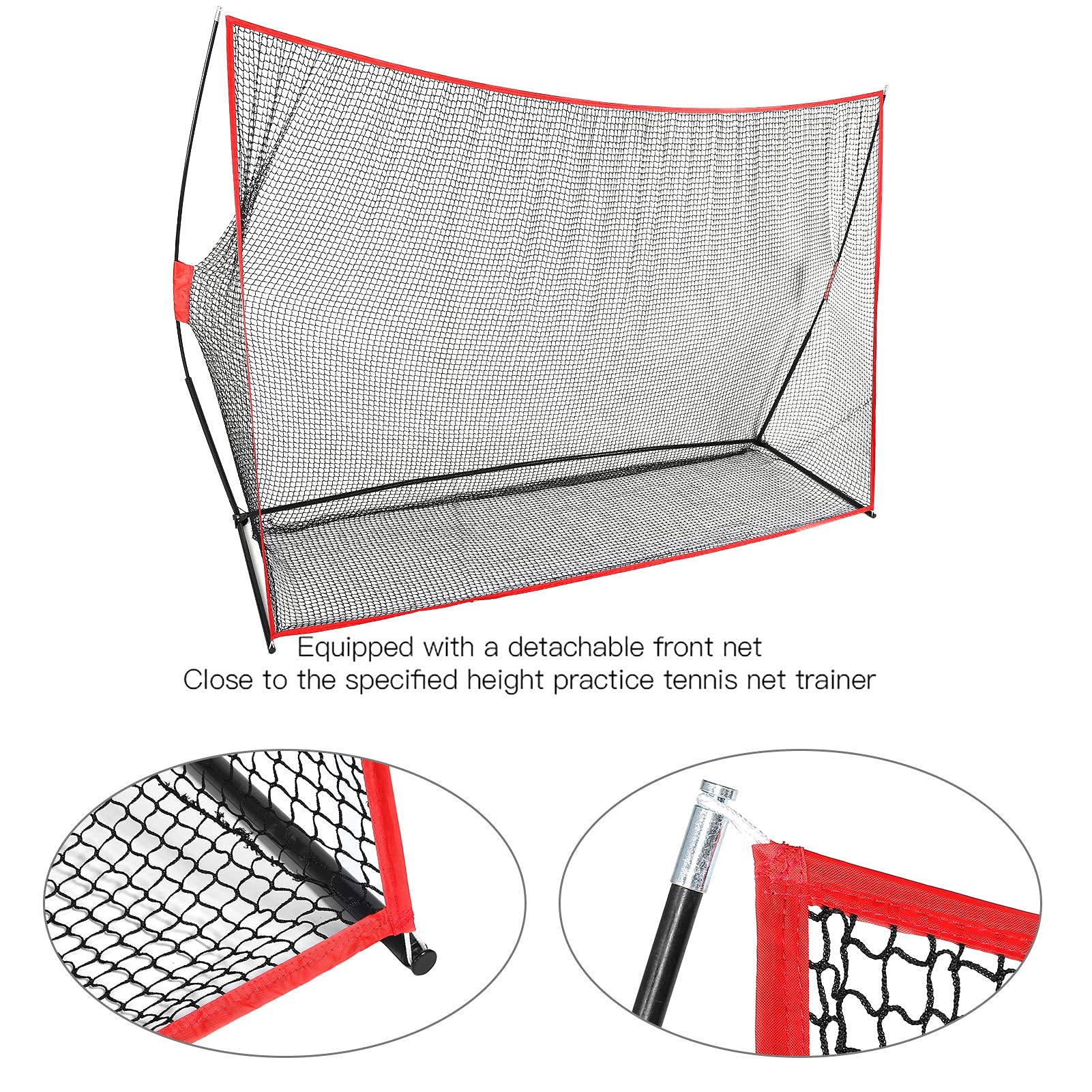 Ausla Red de Golf portátil, Red de práctica de Golf para Deportes al Aire Libre, Jaula de Malla de Entrenamiento para Columpios de jardín Interior