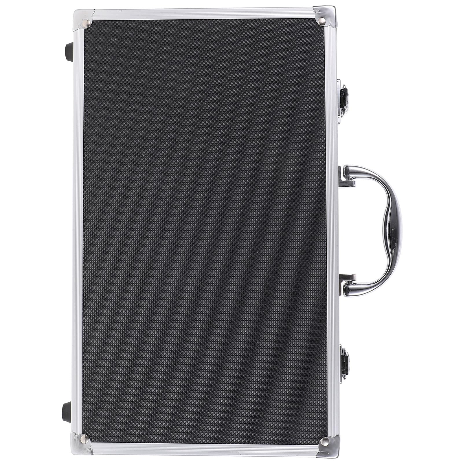 ULTECHNOVO Valigetta Porta Microfono Wireless da 2 Pezzi Struttura Multi-Slot in Alluminio, Custodia Portatile Resistente per Microfoni in Ambienti di Registrazione e Spettacoli
