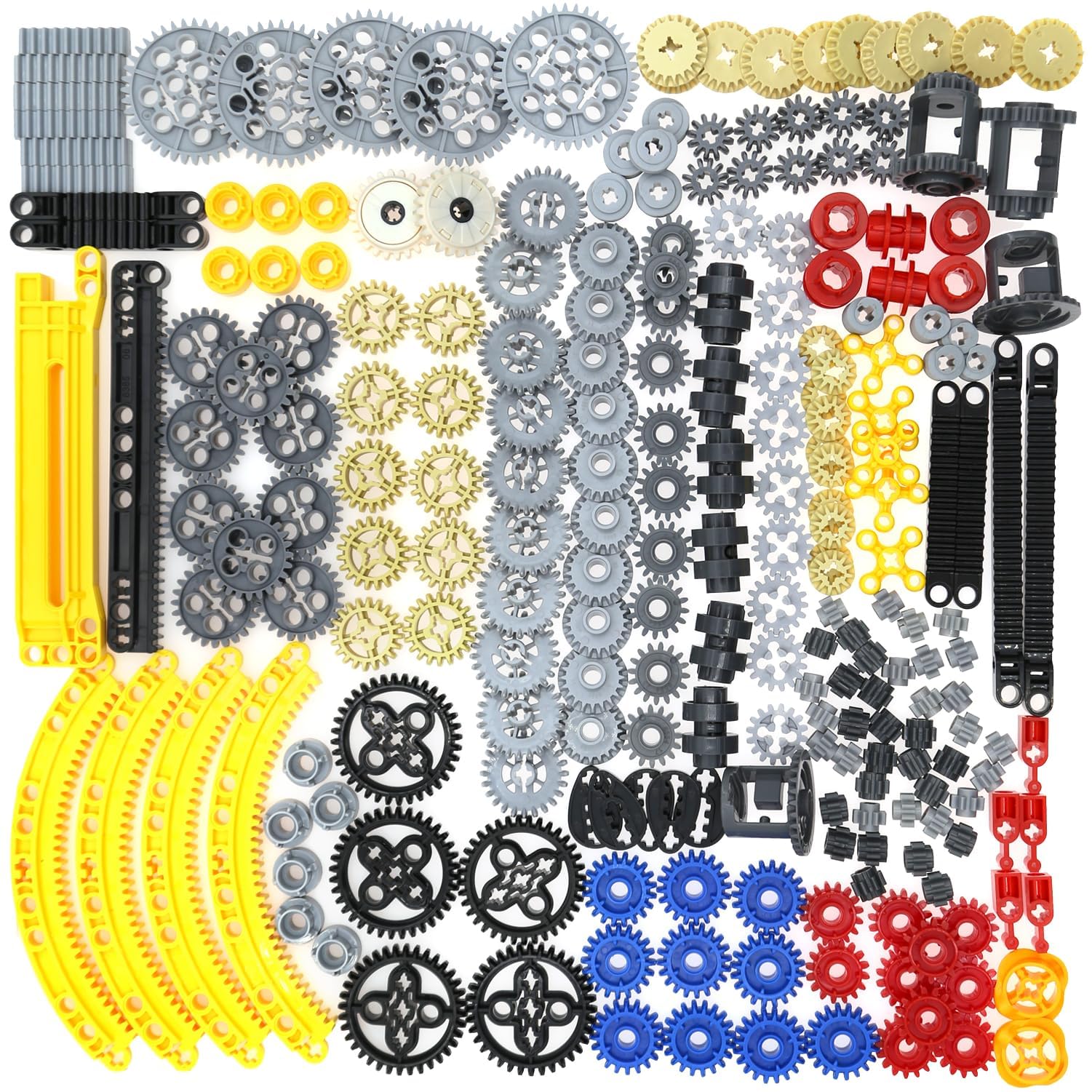 Amazon.com: Domoni Technical Parts Gear Set, 235 Pieces Building