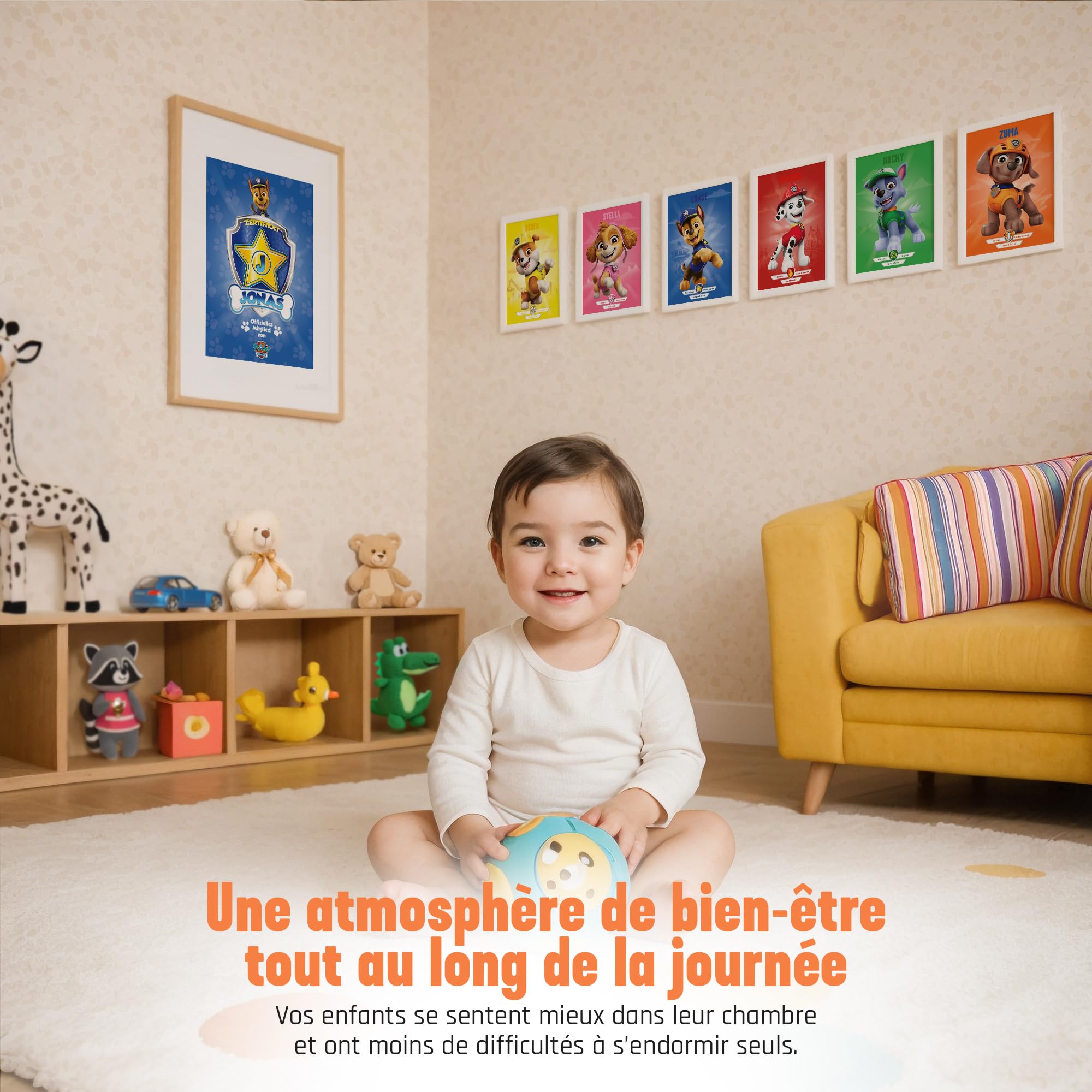 PAW Patrol Lot de 6 posters Héros - Décoration Chambre Enfant (6A4)