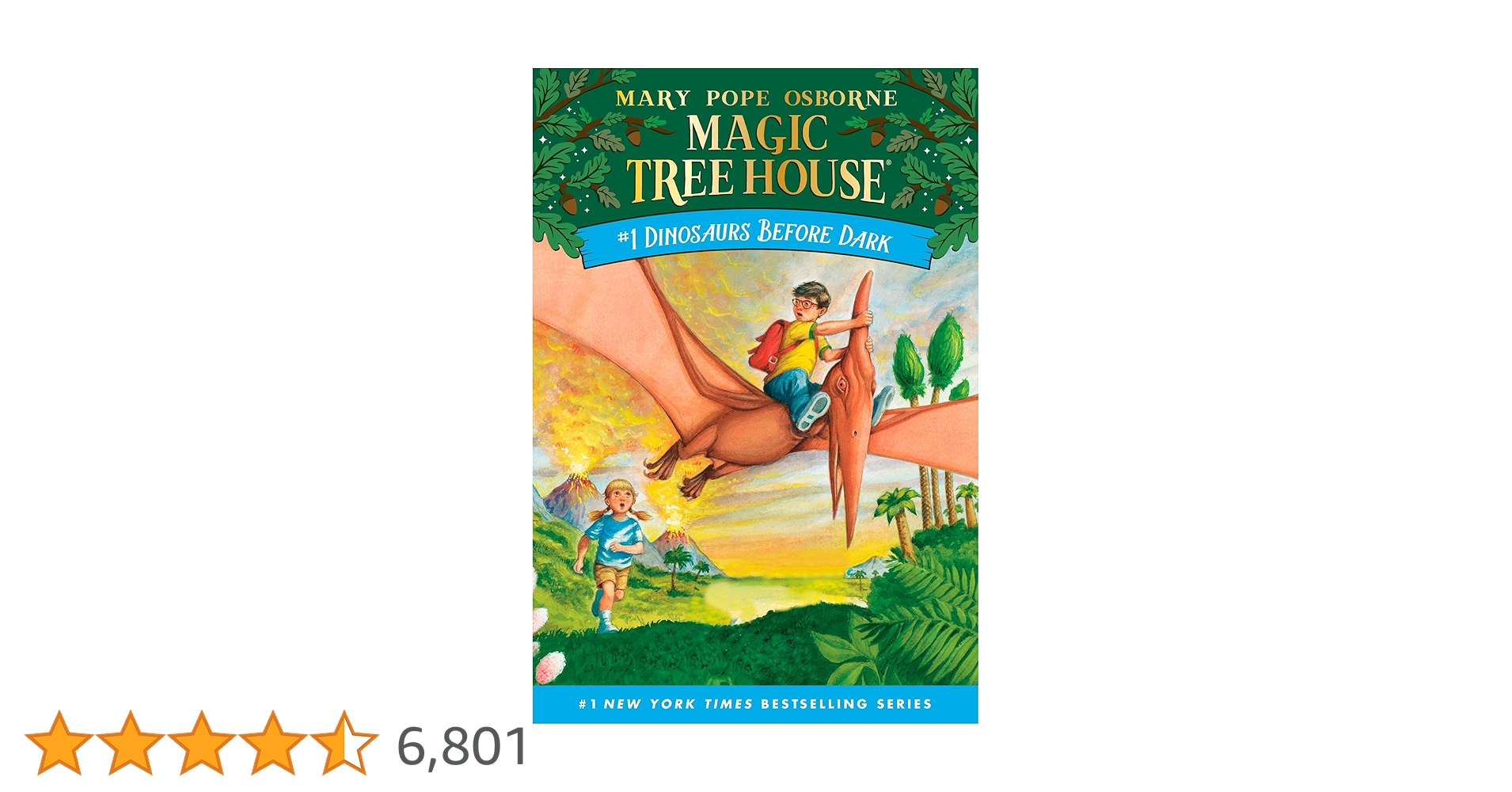 Amazon | Magic Tree House #1: Dinosaurs Before Dark (A Stepping