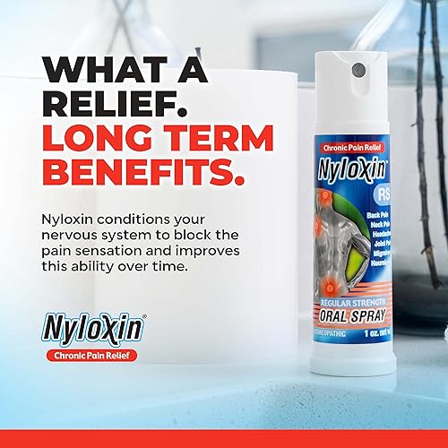 Miniatura 5 de Nyloxin Spray oral saborizado, alivio del dolor de artritis, alivio del dolor de espalda, alivio del dolor neuropatía, alivio del dolor nervioso,