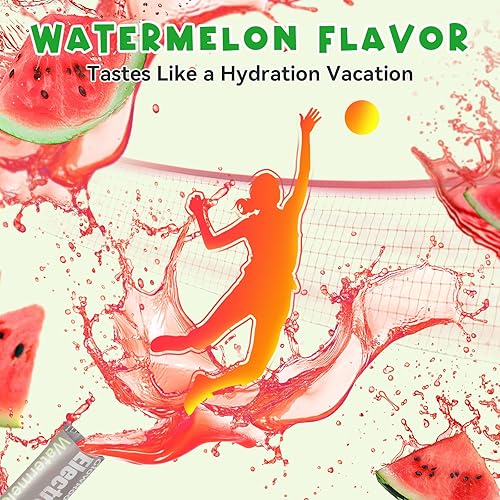 Miniatura 3 de Bebida diaria de electrolitos, sabor a sandía, 30 paquetes de varillas de 0.18 onzas (0.18 oz), paquetes de hidratación con 7 electrolitos y