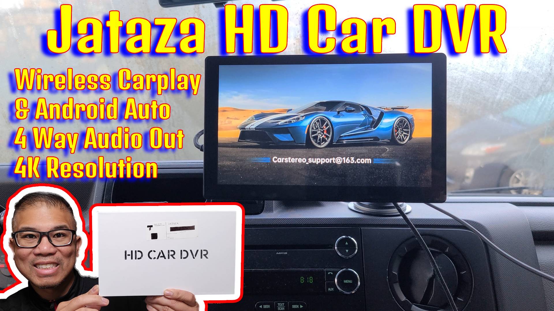 カーナビ　 CarPlay android auto DVR Watch Jataza Carplay Android Auto DVR on Amazon Live