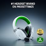 Razer BlackShark V3 X HyperSpeed Wireless Gaming Headset for Xbox: 50mm Drivers - Cardioid Mic - 2.4 GHz, Bluetooth - Works with PC, Mac, Nintendo Switch, Smartphone - Long Battery Life - White