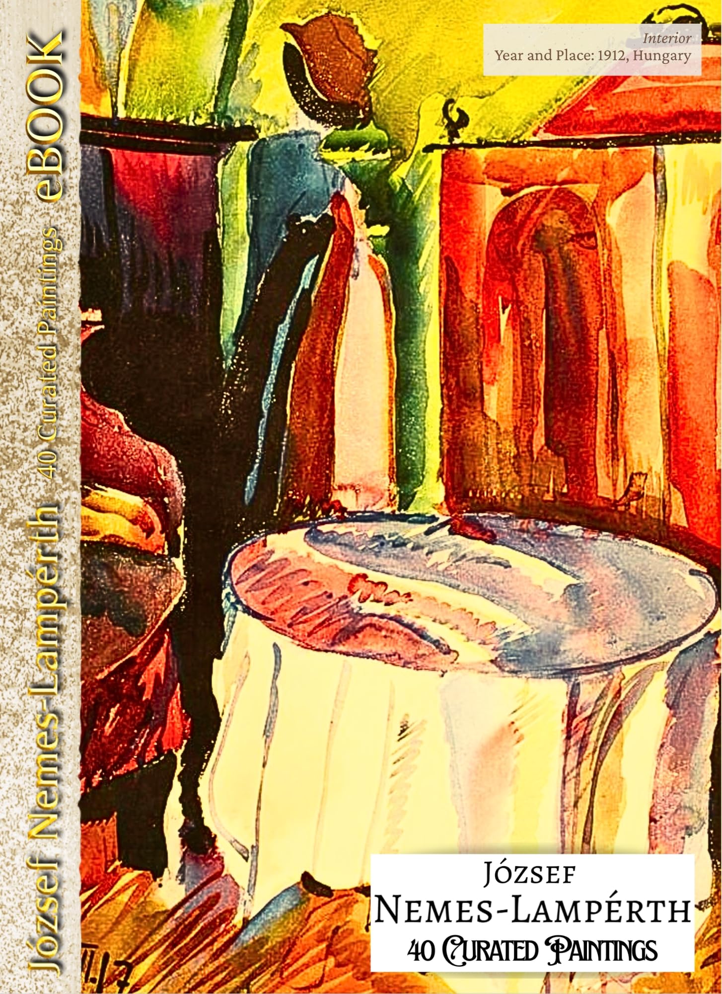 József Némes-Lamperth 40 peintures restaurées dans un eBook d'art exclusif