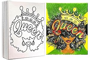 4 Pack Canvases for Painting with Picture to Paint