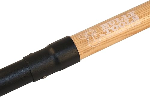 Miniatura 4 de Bully Tools 72530 12 Ga 14 Drenaje de pala mango largo de ceniza americana