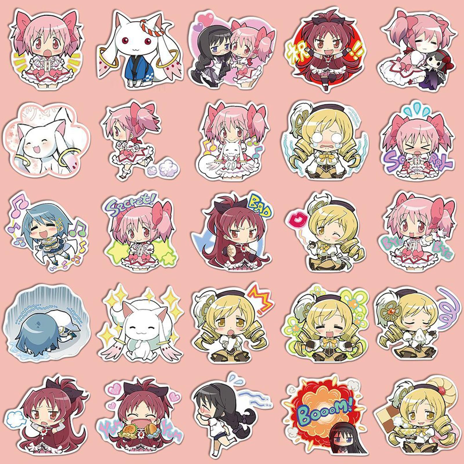 Amazon.co.jp: 魔法少女まどかマギカ シール ステッカーセット
