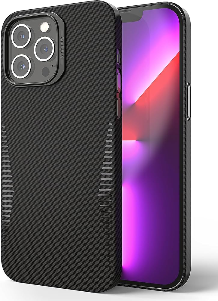 Amazon.com: X-Doria Aramid Fiber Non-Slip Case for iPhone 13 Pro