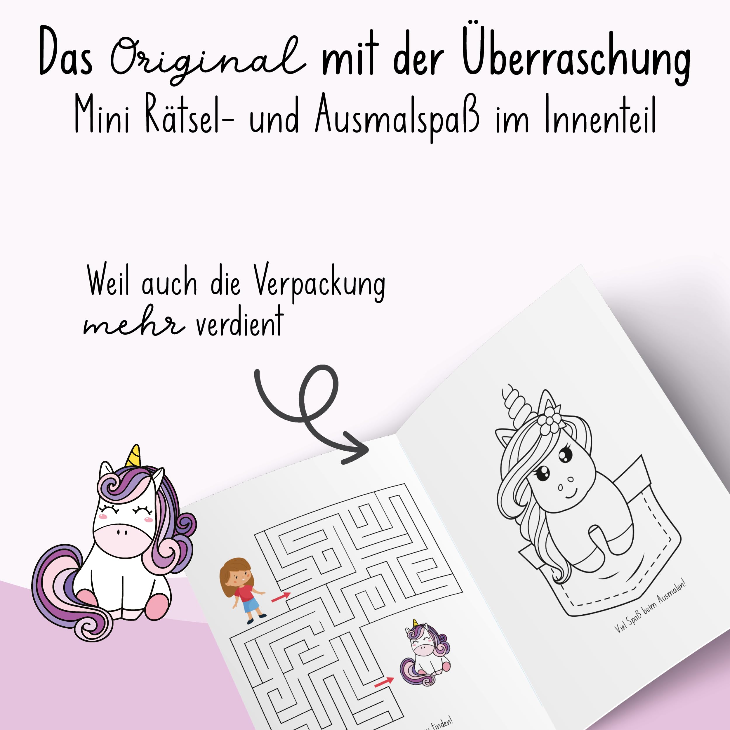 lila liebt dich® 100 angesagte Tattoo Kinder Motive mit Einhorn & Regenbogen // Kindertattoos hautfreundlich & getestet // Kinder Tattoo Mädchen Made in Germany // Einhorn Tattoos Mädchen Set - 4