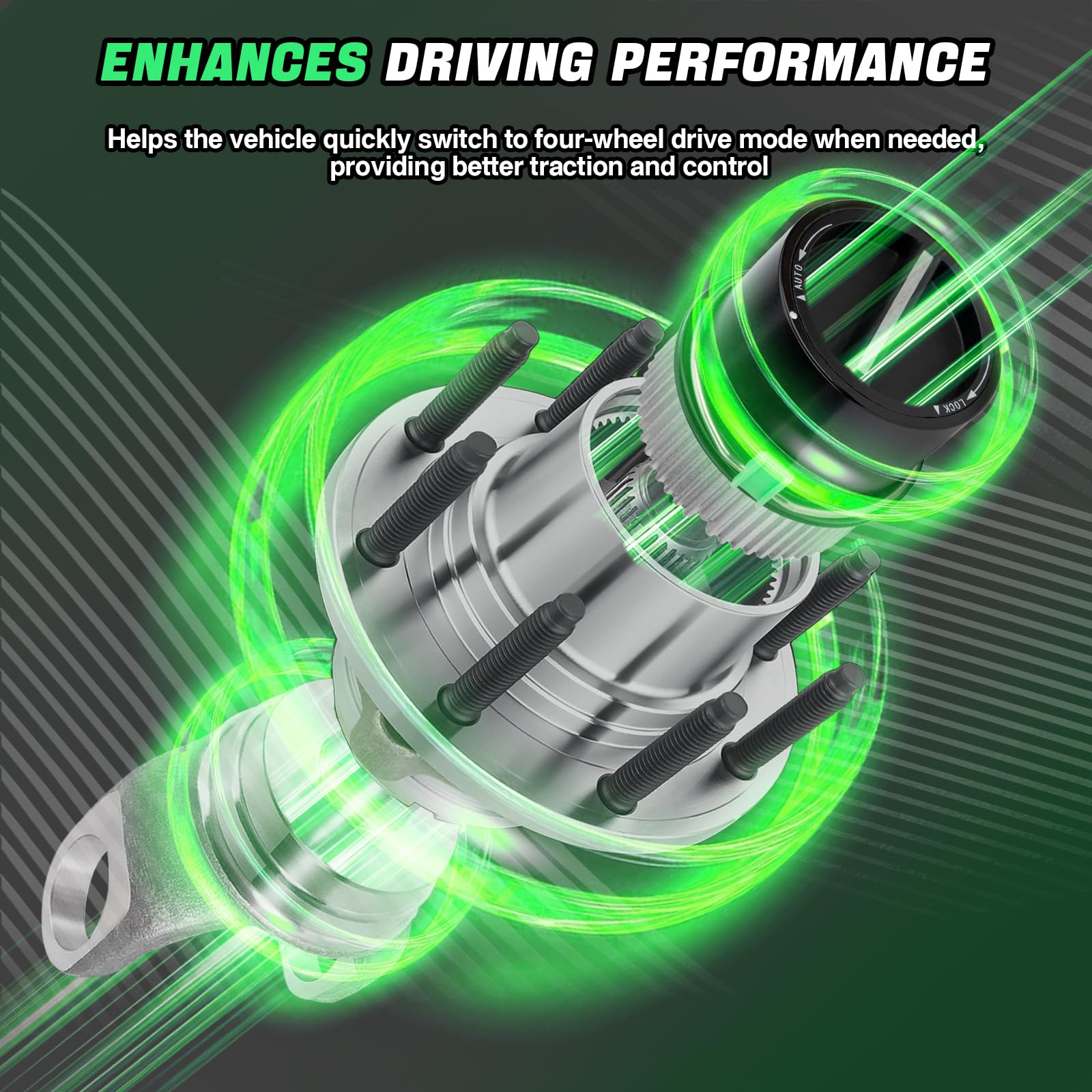 Amazon.com: WEILEITE 1C3Z-3B396-CB 4WD Auto Front Wheel Locking