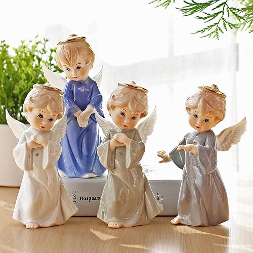 Miniatura 3 de MTME Figuras de porcelana, permitiendo que los sueños se eleven, artesanías, escultura, decoración del hogar (adorno, decoración, regalo)